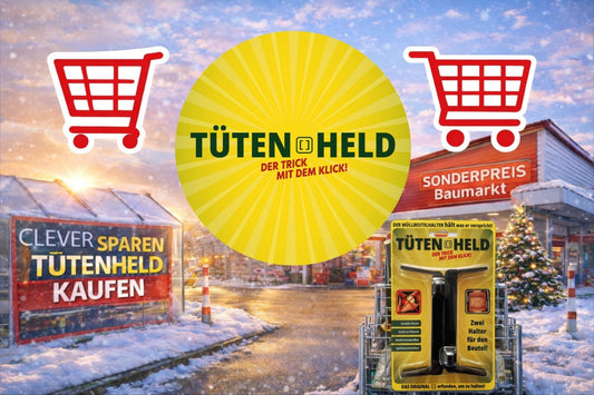 Tütenheld jetzt im Sortiment des Sonderpreis Baumarkts in Bräunlingen erhältlich