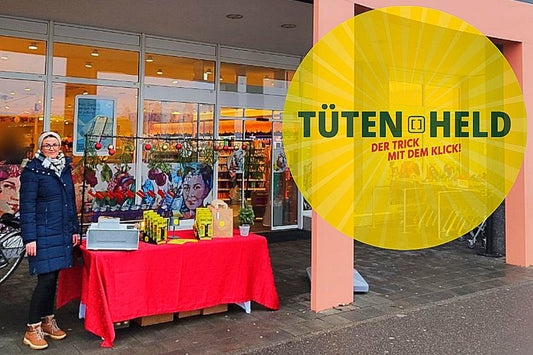 Tütenheld live vor dem dm-drogerie markt in Hüfingen
