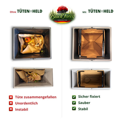 TÜTENHELD |  Der Müllbeutelhalter