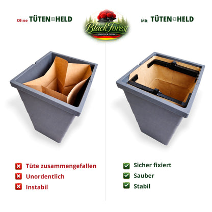 TÜTENHELD |  Der Müllbeutelhalter