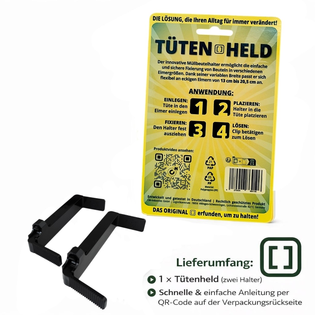 TÜTENHELD |  Der Müllbeutelhalter
